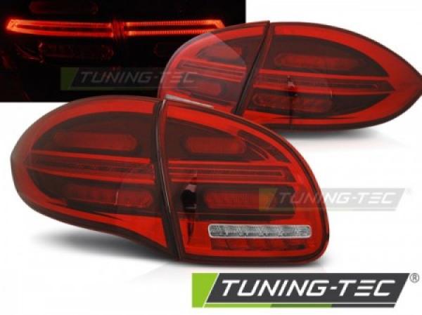Voll LED Rückleuchten für Porsche Cayenne 958 92A Bj. 10-14 Rot