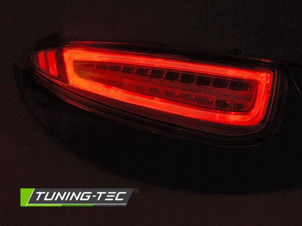 Voll LED Rückleuchten für Porsche 911 997 Facelift Bj. 2009-2012 Rot/Chrom