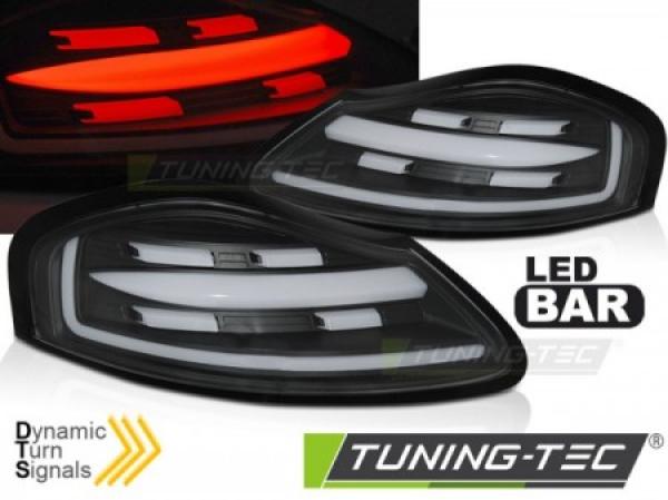 Voll LED Lightbar Rückleuchten für Porsche Boxster 986 Bj. 96-04 Schwarz