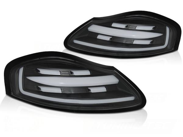 Voll LED Lightbar Rückleuchten für Porsche Boxster 986 Bj. 96-04 Schwarz