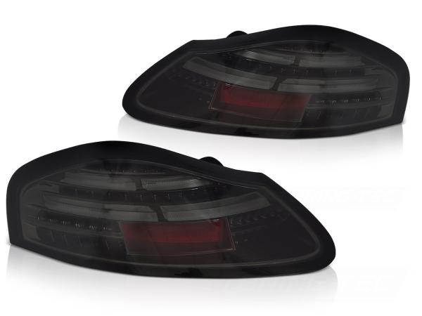 Voll LED Lightbar Rückleuchten für Porsche Boxster 986 Bj. 96-04 schwarz/rauch