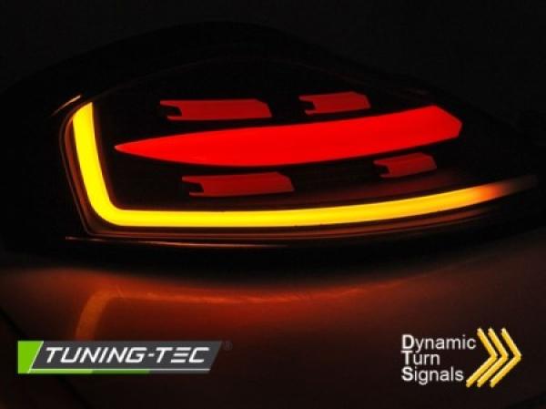 Voll LED Lightbar Rückleuchten Set für Porsche Boxster 986 96-04 schwarz/rot