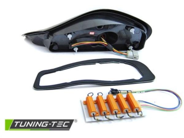 Voll LED Lightbar Rückleuchten Set für Porsche Boxster 986 96-04 schwarz/rot