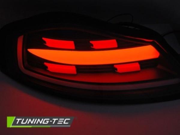 Voll LED Lightbar Rückleuchten Set für Porsche Boxster 986 96-04 Smoke