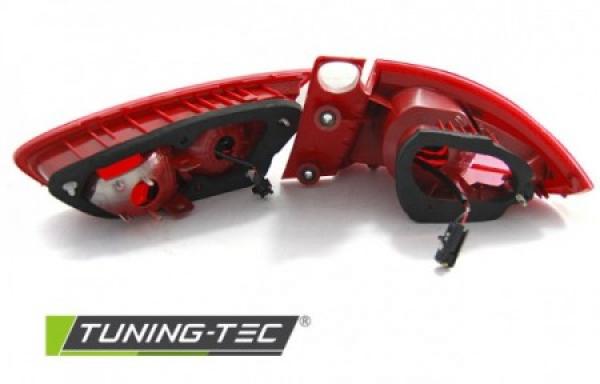 LED Lightbar Rückleuchten für Seat Leon 1P1 Facelift Bj. 09-12 Rot/Smoke