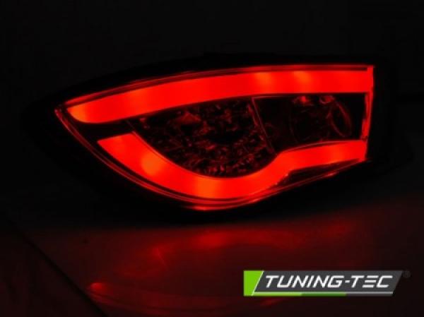 LED Lightbar Rückleuchten für Seat Ibiza 6J 3 Türer Bj. 08-15 Smoke