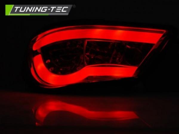 LED Lightbar Rückleuchten für Seat Ibiza 6J 3 Türer Bj. 08-15 Smoke