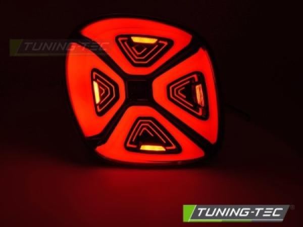 VOLL LED Lightbar Design Rückleuchten für Smart Fortwo /Forfour (453) 14-19 rot / rauch
