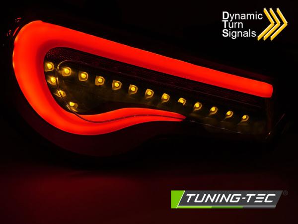 LED Lightbar Rückleuchten für Toyota GT86 Bj. 12-21 Rot dynamischer Blinker