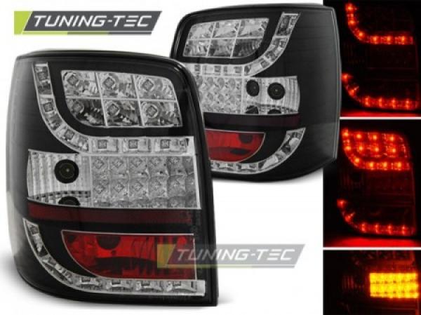LED Rückleuchten für VW Passat 3BG Variant Bj. 00-05 Schwarz mit LED Blinker