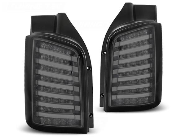 LED Lightbar Rückleuchten für VW T5 / T5 GP Bj. 03-15 Smoke (Heckklappe)