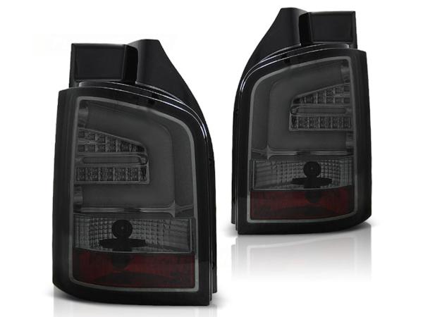 LED Lightbar Rückleuchten für VW T5 Bj. 03-09 Smoke (Heckklappe)