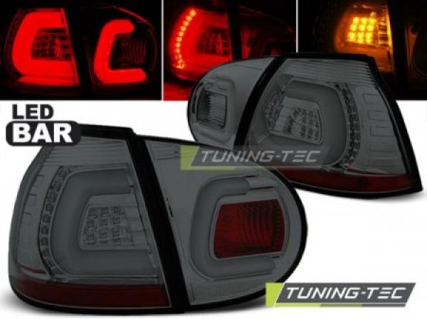 LED Lightbar Rückleuchten für VW Golf 5 (V) Limo Bj. 03-09 Smoke
