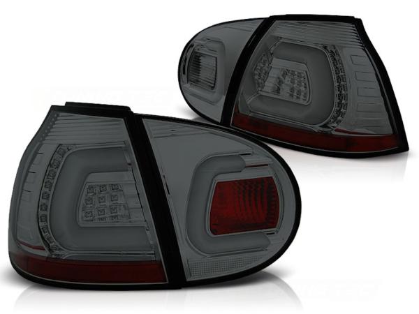 LED Lightbar Rückleuchten für VW Golf 5 (V) Limo Bj. 03-09 Smoke