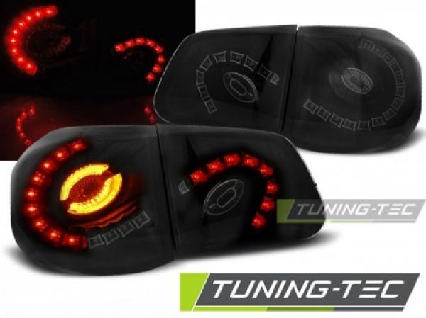 LED Rückleuchten für VW Tiguan 5N Bj. 07-11 Schwarz Smoke