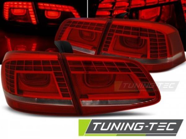 LED Rückleuchten für VW Passat 3C B7 Limo Bj. 10-14 Rot/Chrom