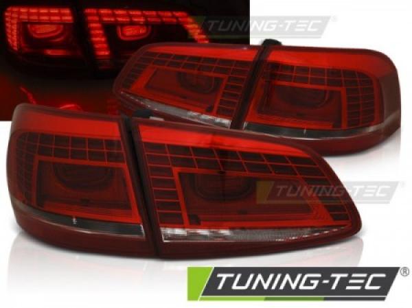 LED Rückleuchten für VW Passat 3C B7 Variant Bj. 10-14 Rot/Chrom