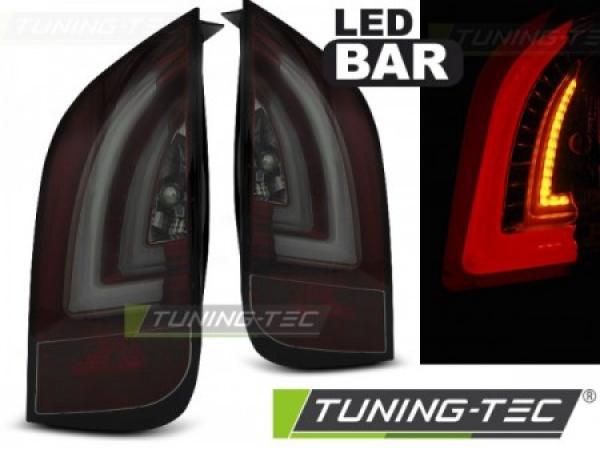 LED Lightbar Rückleuchten für VW UP! und Skoda Citigo Bj. 11-21 Rot/Smoke