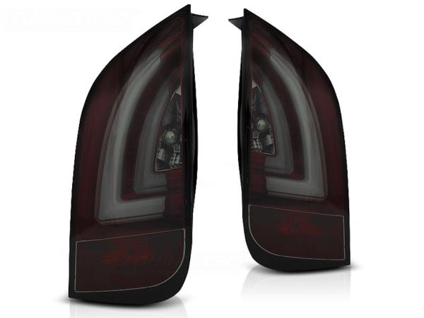LED Lightbar Rückleuchten für VW UP! und Skoda Citigo Bj. 11-21 Rot/Smoke