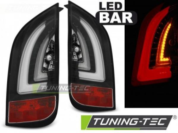 LED Lightbar Rückleuchten für VW UP! und Skoda Citigo Bj. 11-21 Schwarz