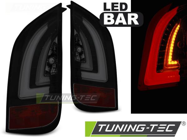 LED Lightbar Rückleuchten für VW UP! und Skoda Citigo Bj. 11-21 Schwarz Smoke