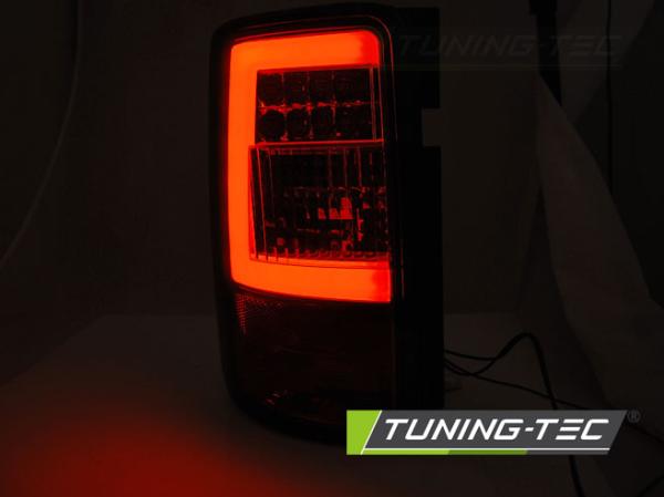 LED Lightbar Rückleuchten für VW Caddy 3 (2K) Bj. 03-14 Rot/Smoke