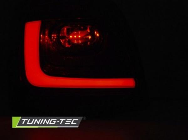 LED Lightbar Rückleuchten für VW Polo 6R Bj. 09-14 Rot/Smoke