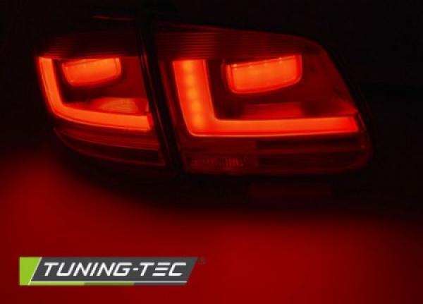 LED Lightbar Rückleuchten für VW Tiguan 5N Bj. 07-11 Smoke