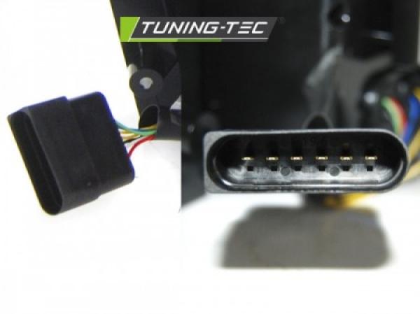 Voll LED Lightbar Rückleuchten für VW T5 Bj. 03-09 Schwarz dynamischer Blinker