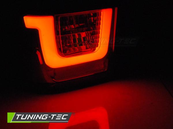 LED Lightbar Rückleuchten für VW T4 Bus Bj. 90-03 Rot/Smoke