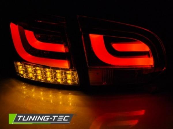 LED Lightbar Rückleuchten für VW Golf 6 (VI) Bj. 08-12 Rot/Smoke