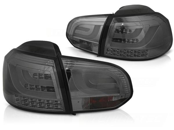 LED Lightbar Rückleuchten für VW Golf 6 (VI) Bj. 08-12 Smoke