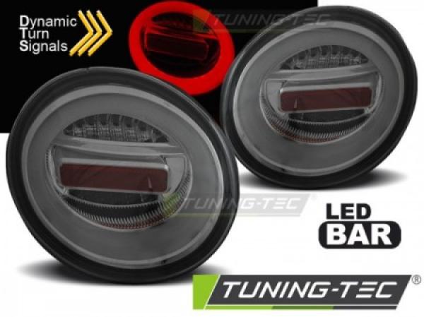 LED Lightbar Rückleuchten für VW New Beetle Bj. 98-05 Smoke dynamischer Blinker