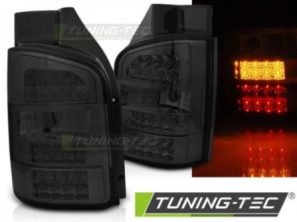 LED Rückleuchten für VW T5 GP Facelift Bj. 09-15 Smoke (Flügeltüren)