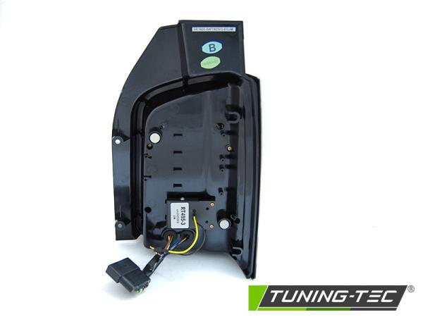 Voll LED Lightbar Rückleuchten für VW T5 Bj. 03-09 Schwarz dynamischer Blinker