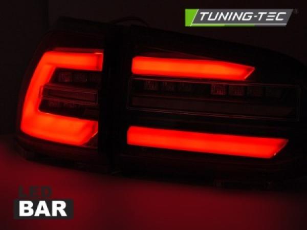 Voll LED Lightbar Rückleuchten für VW Golf 7 Variant 17-20 Schwarz Smoke