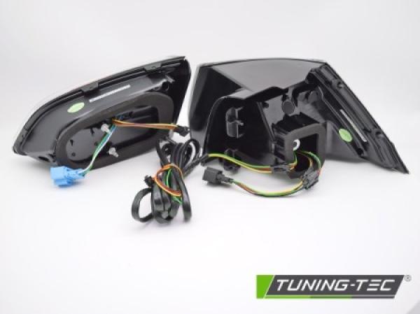 Voll LED Lightbar Rückleuchten für VW Golf 7 Variant 17-20 Schwarz Smoke