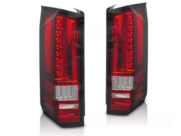 Voll LED Rückleuchten Set für VW CRAFTER / MAN TGE 2017+ rot/weiß mit dynamischen Blinker