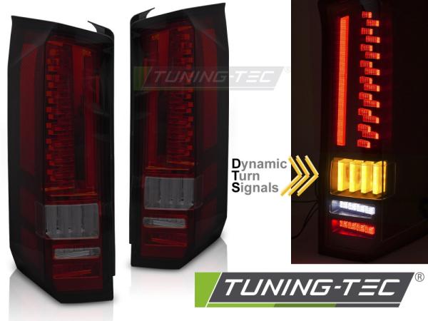 Voll LED Rückleuchten Set für VW CRAFTER / MAN TGE 2017+ rot/rauch mit dynamischen Blinker