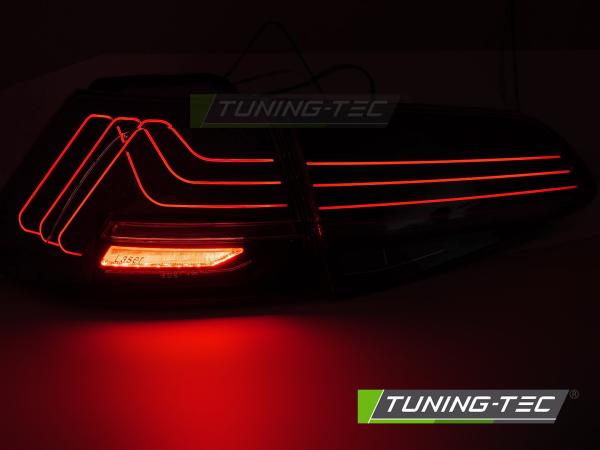 LaserLINE VOLL LED Rückleuchten Set für VW Golf 7 (VII) 13-19 schwarz/rauch mit dynamische Blinker