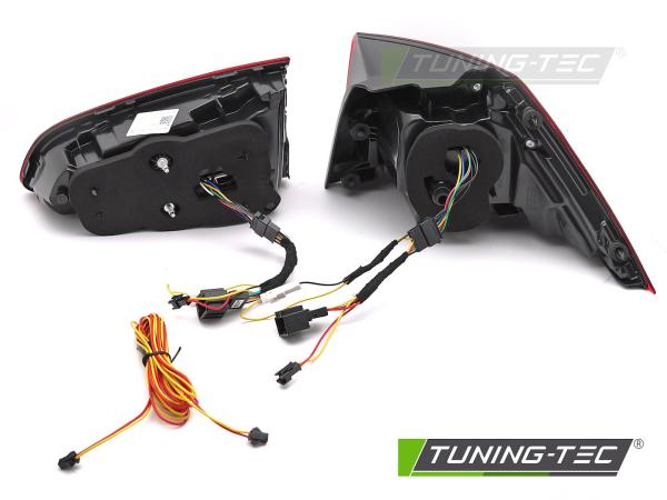 LaserLINE VOLL LED Rückleuchten Set für VW Golf 7 (VII) 13-19 kirschrot mit dyamischen Blinker