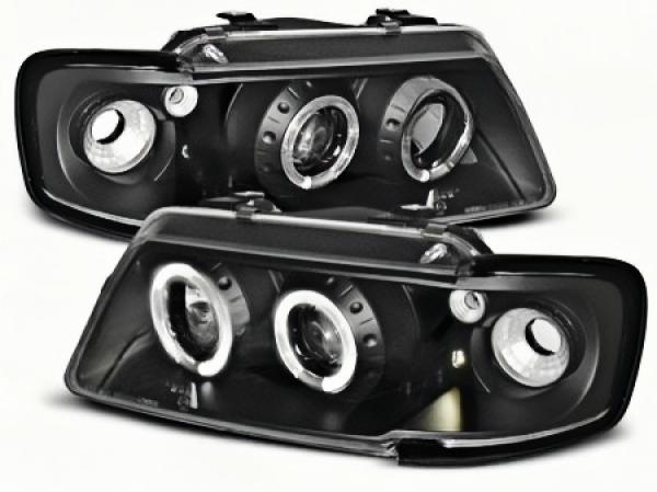 Angel Eyes Scheinwerfer für Audi A3 (8L) 96-00 schwarz