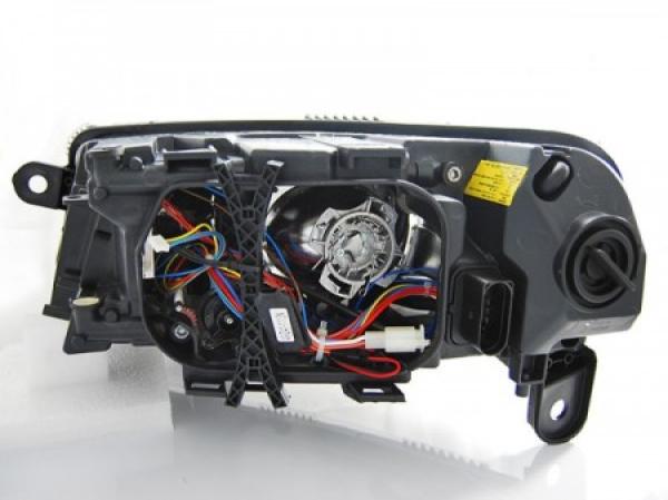 Xenon DRL LED Tagfahrlicht Scheinwerfer für Audi A6 C6 4F Bj. 04-08 Chrom