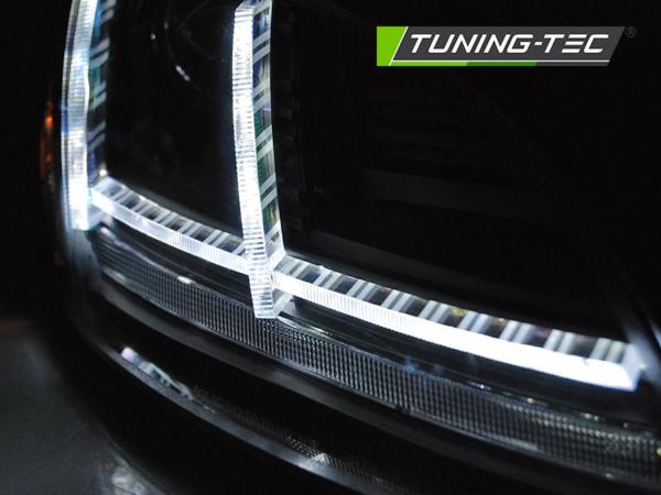 XENON LED Tagfahrlicht Scheinwerfer für Audi TT 8J 10-14 schwarz mit Kurvenlicht