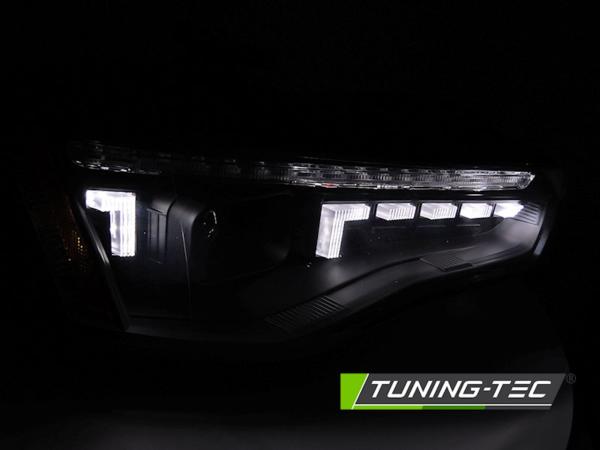 Xenon Scheinwerfer DRL LED Tagfahrlicht für Audi A5 Facelift Bj. 11-16 Schwarz