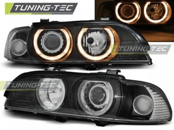 Xenon Scheinwerfer Angel Eyes für BMW 5er E39 Bj. 95-00 Chrom