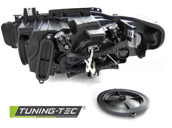 LED Tagfahrlicht Angel Eyes Scheinwerfer für BMW 3er F30/F31 11-15 schwarz
