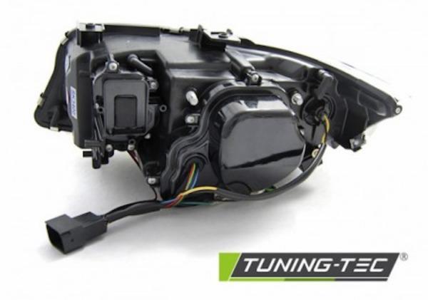 Scheinwerfer 3D Angel Eyes für BMW 3er E90 E91 Bj. 05-08 Chrom