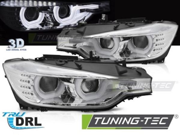 Scheinwerfer DRL LED Tagfahrlicht für BMW 3er F30 F31 Bj. 11-15 Chrom