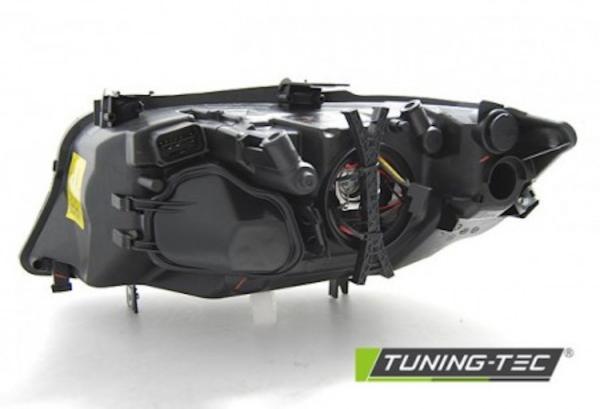 Scheinwerfer LED Angel Eyes für BMW 3er E90 E91  05-08 Schwarz mit LED Blinker